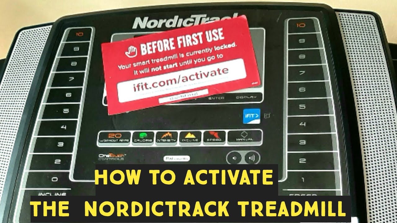 How To Turn On A Nordictrack Treadmill