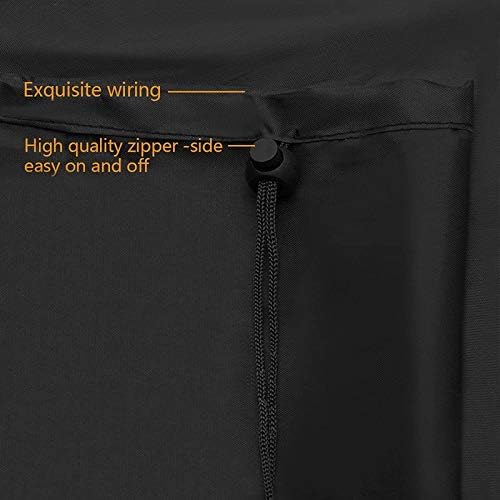 Bavnnro Treadmill Cover, Dustproof Waterproof Cover Fit for Home Non-Folding Running Machine Protective Cover with Drawstring for Indoor  Outdoor (Black,78 x 37 x 59 inch)