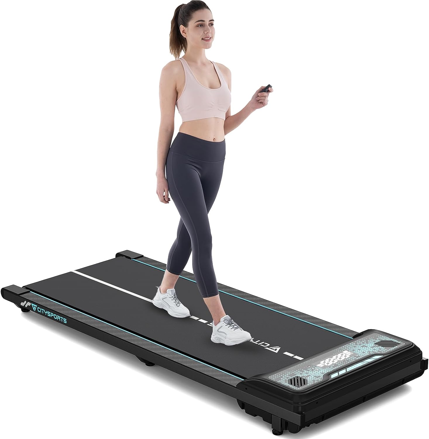 CITYSPORTS Treadmill Under Desk, Walking Pad Treadmill, Treadmill Ultra Slim  Portable for Home